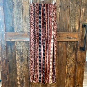 Maxine Nichols 2X BOHO Stretch Bell Bottom Legging